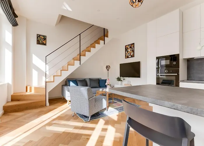 Andel Design Duplex, Ac, Garage * Praga