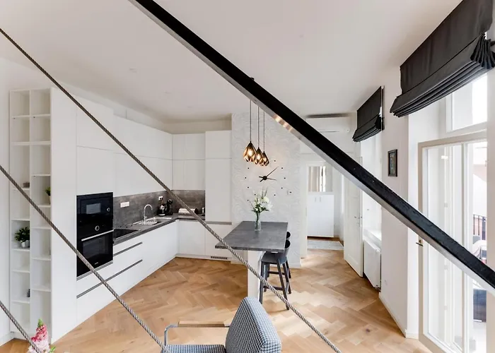 Andel Design Duplex, Ac, Garage Apartmán
