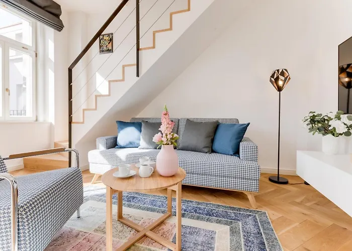Andel Design Duplex, Ac, Garage * Praha
